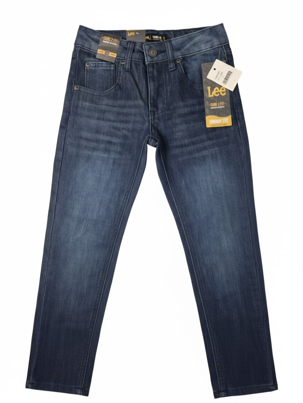 Lee Boys Skinny Fit Straight Leg Stretch Jeans NWT Blue Smoke Size 8 Regular